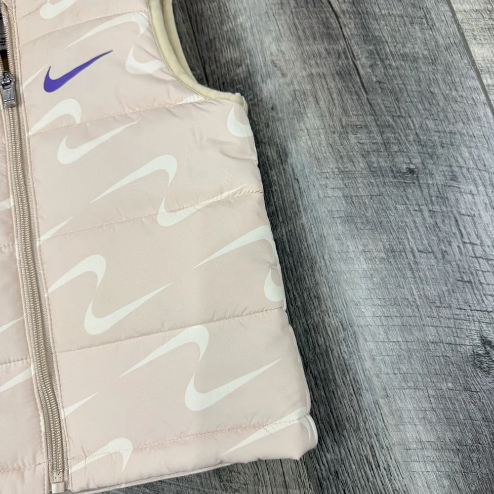 Nike Kids Tan Puffer Vest‎
